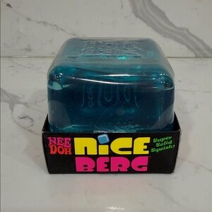 NeeDoh Niceberg Large Sensory Squishy - Blue